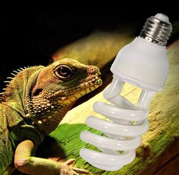 Iluminación bombilla de reptil 5 10 UVB 13W Lámpara UV Vivarium Terrarium Snake Pet Heating7910947