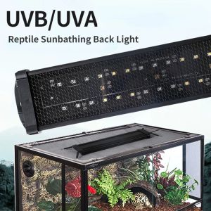 Éclairage Reptile UVA + UVB Spectre complet LED LED UV 10.0 / 20.0 Turtle Lizard Snake Light Terrarium Terrarium LAMPE REPTILE Vivarium Calcium Supply