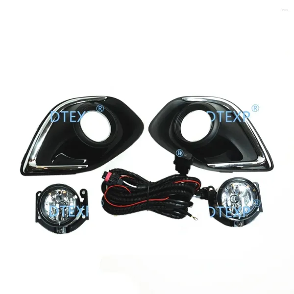 Sistema de iluminación 1 Set 2013-2024 Lámpara antiniebla para ASX RVR FRONT Light Outlander Sport 2013-2014 con alambre y interruptor Halógeno o LED DRL