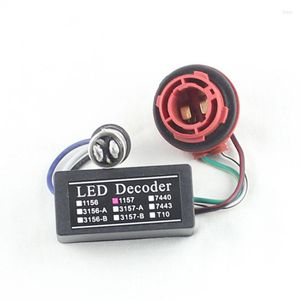 Verlichtingssysteem 1156 1157 7440 T20 7443 BA15S BAY15D AUTOMOBILES LED LEG LICHT BOLB WAARSCHUWING FORUL Vrije Decoder Flash Load Weerstanden CANBUS CANBUS