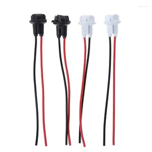 Système d'éclairage 2 pièces, support de douille d'ampoule LED, connecteur T10, câble de voiture, fil automobile F19A