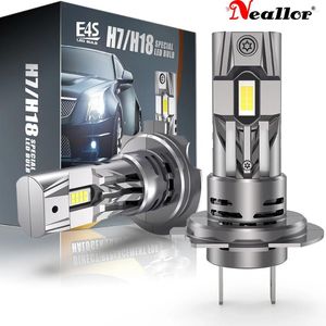 Verlichtingssysteem 2 stks High Power H7 LED Koplamp Lampen Super helder krachtig No Adapter Vereiste Auto Turbo diode Witte Moto Fog Lamp 12V 55W