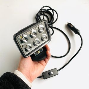 Système d'éclairage 30W haute puissance Led Offroad voiture camion lumière 4x4 antibrouillard Portable projecteur pour bateau pêche Camping chasse sauvetage recherche