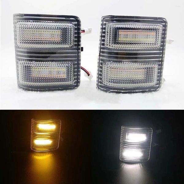 Système d'éclairage s'appliquent sur F250 F350 F450 F550 F650 Miroir du camion Tourner la lampe de vue arrière légère