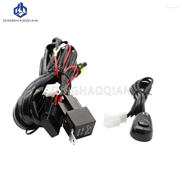 Sistema de iluminación H11 Cable de cableado Cable Control remoto Control remoto H8 H10 LED LEACHA PARA LECURA CABEZA CABEZA Relé automotriz Relé automotriz