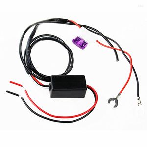 Système d'éclairage LED feux diurnes DRL relais harnais contrôle automatique interrupteur marche/arrêt contrôleur 12V pour accessoires de voiture