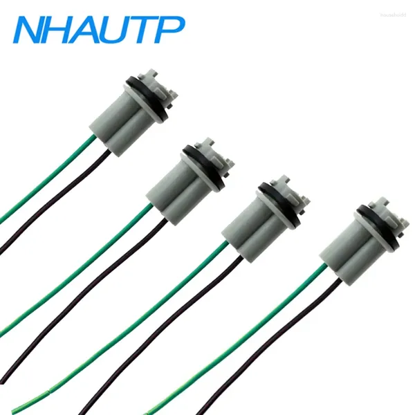 Système d'éclairage NHAUTP 4 pièces T15 W16W connecteur de prise faisceaux de câblage support de Base de lampe de secours/de recul câble adaptateur