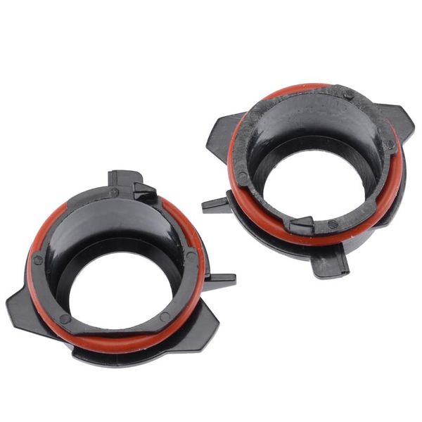 Sistema de iluminação Outros 2pcs Car H7 Farol Lâmpadas Adaptadores Suportes Base Para E39 5 Series 97-03 Light Socket