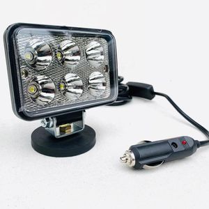 Verlichtingssysteem Andere LED -autolruck Werklicht 30W Magneet Mounts Auto Koplamp Offroad Drive Fog noodsituatie Rescue Search Camp Fish Lighto