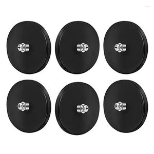 Sistema de iluminación Iánpets de montaje con recubrimiento de goma 6 PCS Magnet de servicio pesado M4/M6 Hilo masculino Estabar con espejo de barra de luz