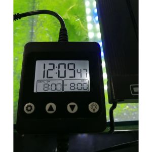Verlichting Aquarium LED-lichtcontroller Dimmer Modulator met LCD-display voor Fish for Tank Intelligent Timing Dimsysteem Dropshipping