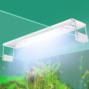 Éclairages Lampe d'éclairage LED pour Aquarium Plante aquatique Aquarium lumière LED Lampe d'éclairage d'aquarium Lampe à quatre rangées perles de Lampe