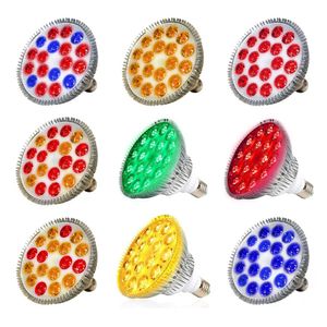 Verlichting E27 LED Plant Grow Light 54W Par38 Full Spectrum Phyto Grow Box voor bloemzaadgroei Hydrocultuur Veg Groeien