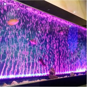 Verlichtingen LED Air Bubble Licht Aquariumlamp onder water onder water onder water vissentank licht kleurverandering maken zuurstof voor vissentank