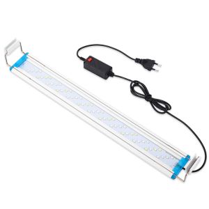 Verlichting LED-aquariumverlichting Waterplantlicht 1858CM Uitbreidbare waterdichte clip voor aquariumkleurenverlichting