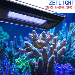 Éclairages ZETLIGHT Qmaven lampe corail lumière d'aquarium marin ZT6500II 6600II 6800II accessoires d'aquarium lever du soleil éclairage d'aquarium
