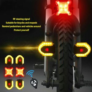 Lights 1set Smart Wireless Remote Control Bike Signal Signal Bicycle AVANT ARRANT LUMINE MOTOBIKE SCOOTER CYCLING AVERTIS