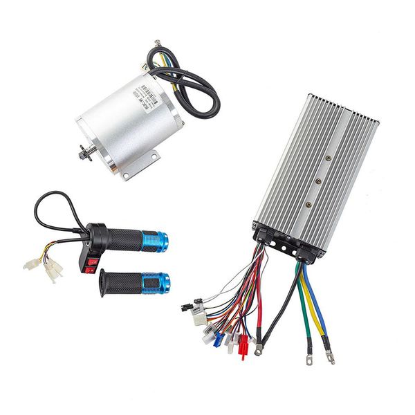 Lights Motor électrique Lights 72V 3000W avec contrôleur BLDC 3Speed accélérateur pour le scooter électrique EDEC MOTEUR MOTOCYLYE MOTEUR