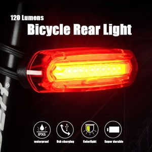 Lumières Feu arrière durable fabrication habile vélo de montagne éclairage arrière USB rechargeable nuit vélo vélo lampe à induction 0202