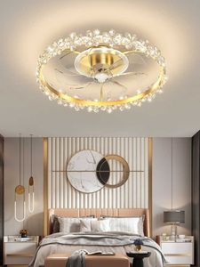 Lichten fans ventilateur woonkamer slaapkamer plafond met led home decor corridor rustige ventilator verlichtingsarmatuur 0209