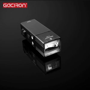 Lumières GACIRON vitesse vélo lumière 400Lumens batterie externe étanche USB Rechargeable lumière de vélo avec interrupteur de fil lampe de poche de cyclisme