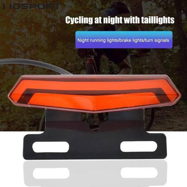 Lumières LED lumières de vélo électrique haute luminosité Ebike tourner feu arrière fonctionnel économie d'énergie pour lumière de vélo électrique 36V 48V