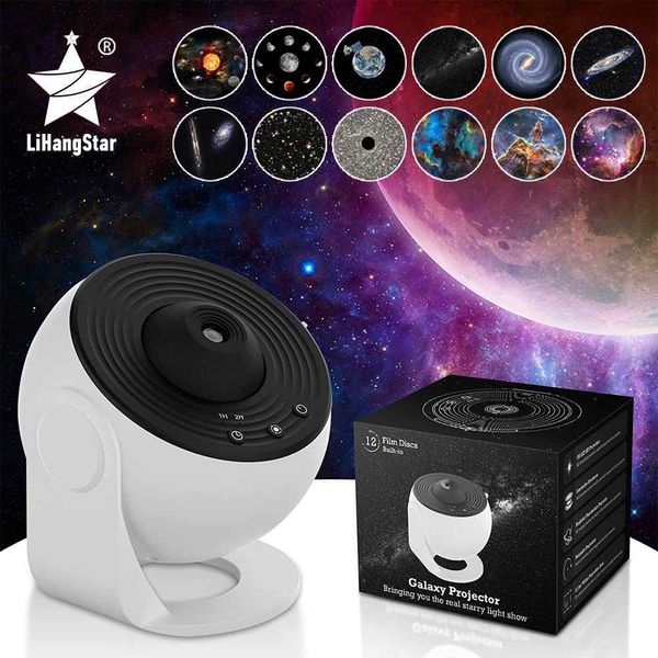 Luces LED Star Planetarium Galaxy Proyector de nebulosa enfocada Luz de noche estrellada para niños Home Theatre techo habitación Decoración HKD230704