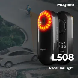 Lights Magène Radar Bicycle Light L508 LED imperméable Cycling Fight Figh