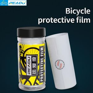 Lights Mountain Bike Road Bike Crate Protection Autocollant Sticker Sticker Bicycle Paint Film protecteur Protéger les décalcomanies mates et brillantes