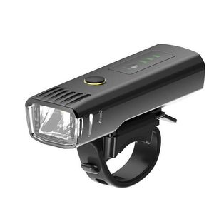 Lichten Nieuwe 2000mAh voorlicht zaklampfiets lantaarn LED USB oplaadbare MTB -fiets achterlamp voor fietsende koplamp 0202