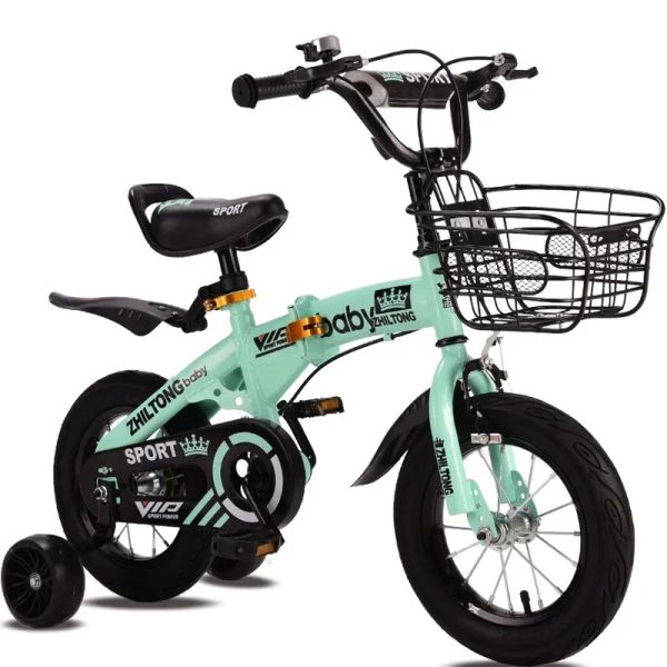 Luces nuevas bicicletas plegables para niños 14/12/16/18 pulgadas bicicletas para niños para niños y niñas ciclismo