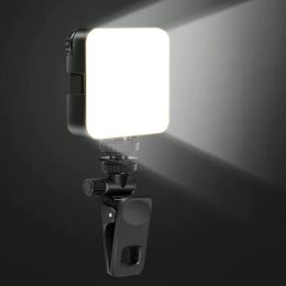 Lichten pocket led selfie light voor iPhone Samsung iPad mobiele telefoon laptop clip ring flash vul video foto ringlight fotografie lamp