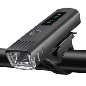 Lichten Smart inductie fiets voorlicht waterdichte USB oplaadbare MTB -fiets achterlamp LED zaklamp Lantaarn Rijapparatuur 0202