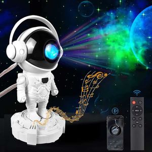 Lights Star Projector Galaxy LED Night Dormitorio Luz de proyección de techo con control remoto Bluetooth Regalo para cumpleaños de Navidad HKD230704