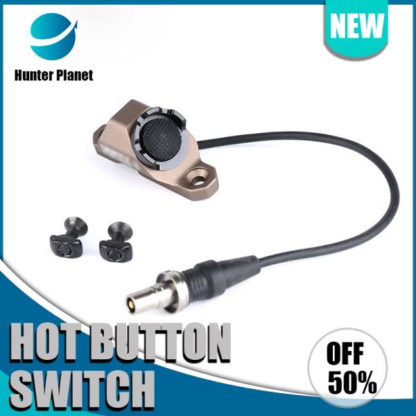 Lights Tactical Airsoft Unit Hot / Mod Bouton Remote Pression Remate