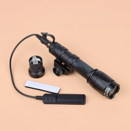 Lichten Tactische SF M300C M600 M600C Airsoft Wapenpistool Licht Lanterna Rifle Arma Flashlight Scout Scout Torch Remote Dual Drukschakelaar