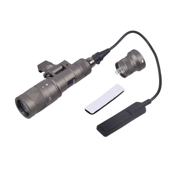 Lights Tactical SF M340V Arme Gun Light constante stroboscopie Remote Remote interrupteur de queue Montant de décalage réglable momentané pour la fusil Airsoft