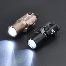 Lichten Tactisch Surefir X300 X400ULTRA PISTOL LICHT X300U 500 LUMENS HOOG UITGANG WAPON WADSN ZACHT LACKLAMT FAST 20MM PICATINNY WEAVER RAIL