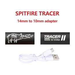 Lights Tactical Arme Light X300 Ultra Surefir Auto X300U Tracer II Lampe de poche Scout Torche Light Spitfire Effet avec fluorescence