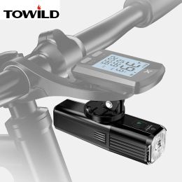 Lichten Towild BR800 Bike Light met staartlicht Regendichte USB oplaadbare LED MTB voorlamp koplamp Aluminium Ultrali
