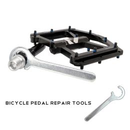 Lumières Ultralight Bicycle Enzo Bearing Tube Retross Tool Tool Mountain Bike Pédale de pédale Réparation de la clé