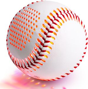 Verlicht honkbal, schijnt in het donker en biedt het perfecte honkbalcadeau voor jongens, meisjes, volwassenen en honkbalfans.LED oplaadbare honkbal