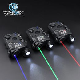 Lights Wadsn PEQ 15 PEQ15 Red Dot Dot Green Blue Blue Laser Pointer Sight pour 20 mm Picatinny Rail AR15 ARISOFT ACCESSOIRES ACCESSOIRE