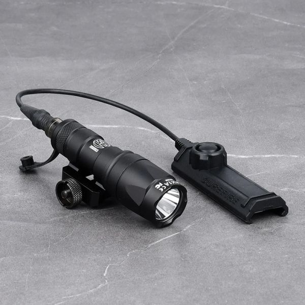 Luces wadsn starsfir tactical m300 m600 linterna linterna antorcha ar15 rifle airsoft lámpara de exploración de arma dual presión de presión