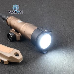 Lights WADSN Tactical Flashlight M300A M600C M600DF DIFFUSER COUVERTURE DE COURT