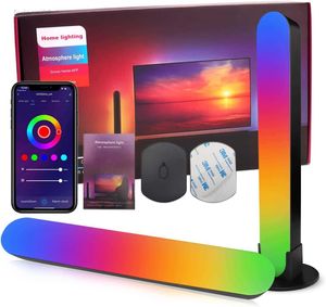 Verlichting WiFi Smart LED Sfeer Nachtlampje Bluetooth APP Controle omgevingslicht Voor TV Muur Computer Game Room Decoratie HKD230704