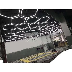 Verlichting Werklamp Gratis verbinding 565 mm Led voor autodetaillering Winkel Sar Wash Hexagon