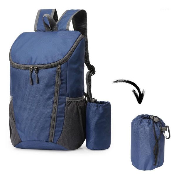 Sac à dos extérieur pliant léger en Nylon sac à bandoulière étanche pour le cyclisme Camping randonnée escalade voyage sacs de sport