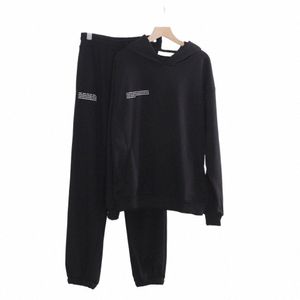 Sweats à capuche légers Sweats à capuche Pantalons de survêtement Joggers Hommes Survêtements Deux pièces Ensembles Pantalons de survêtement French Terry Sweatsuits f1Rh #