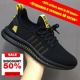 Lichtgewicht heren hardloopschoenen buiten ademende heren sport antislip mannelijke sneakers mode flexibele tennis vacet 240420